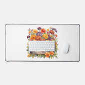 Blumen Schreibtischunterlage (Tastatur & Maus)
