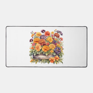 Blumen Schreibtischunterlage