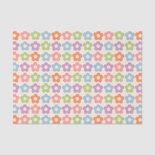 Blumen Seidenpapier (Vorderseite)