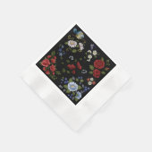 Blumen Serviette (Ecke)