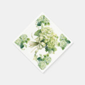Blumen-Servietten Serviette (Ecke)