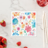 Blumen-Servietten Serviette (Beispiel)