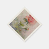 Blumen-Servietten Serviette (Ecke)