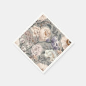 Blumen-Servietten Serviette (Ecke)