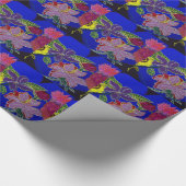 Blumen-Sessions-Geschenkpapier Geschenkpapier (Ecke)