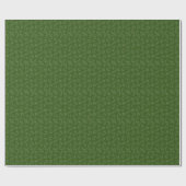 Blumen-Silhouettenmuster Geschenkpapier (Flach)
