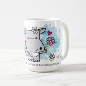 Blumen sind wie Freunde Kaffeetasse (VorderseiteRechts)