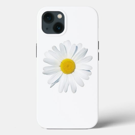 Blumen | Single Daisy Case-Mate iPhone Hülle (Rückseite)