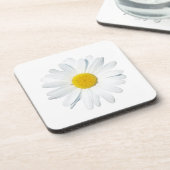 Blumen | Single Daisy Getränkeuntersetzer (Linke Seite)