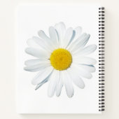 Blumen | Single Daisy Notizblock (Rückseite)