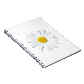 Blumen | Single Daisy Notizblock (Rechte Seite)