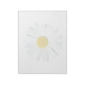 Blumen | Single Daisy Notizblock (Rotiert)