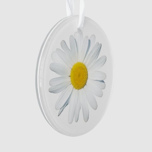 Blumen | Single Daisy Ornament (Vorderseite)