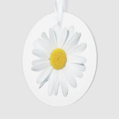 Blumen | Single Daisy Ornament (Vorderseite)