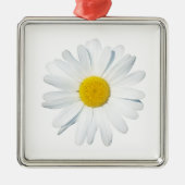Blumen | Single Daisy Ornament Aus Metall (Vorne)
