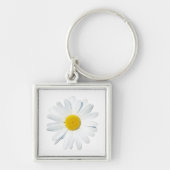 Blumen | Single Daisy Schlüsselanhänger (Vorne)
