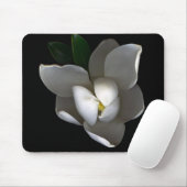 Blumen | Single White Magnolia Blossom Mousepad (Mit Mouse)