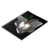 Blumen | Single White Magnolia Blossom Notizblock (Linke Seite)