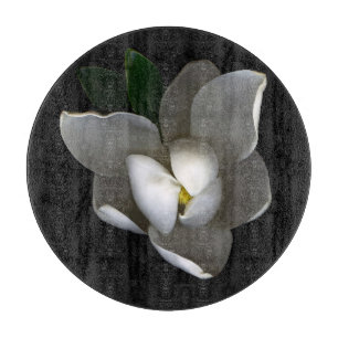 Blumen Single White Magnolia Blossom Schneidebrett