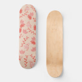 Blumen Skateboard (Vorderseite)