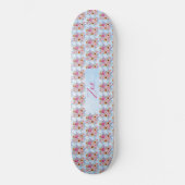 Blumen Skateboard (Vorderseite)