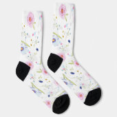 Blumen Socken (Rechts)