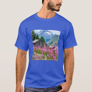 Blumen   Sommermatterhorn Schweiz T-Shirt