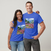 Blumen | Sommermatterhorn Schweiz T-Shirt (Unisex)