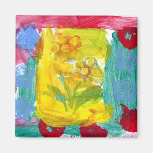 Blumen-Spaß-Magnet Magnet