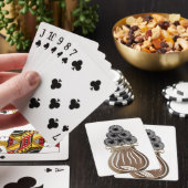 Blumen Spielkarten-Deck Spielkarten (In Situ)