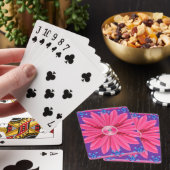 Blumen Spielkarten-Deck Spielkarten (In Situ)