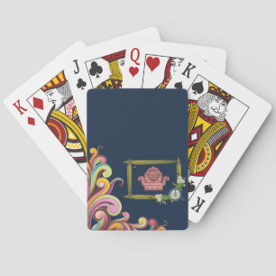 Blumen Spielkarten-Deck Spielkarten