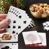 Blumen Spielkarten-Deck Spielkarten (In Situ)