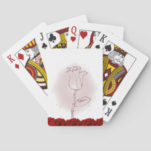 Blumen Spielkarten-Deck Spielkarten