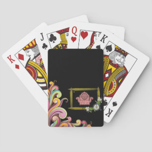 Blumen Spielkarten-Deck Spielkarten