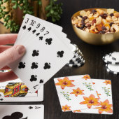 Blumen Spielkarten-Deck Spielkarten (In Situ)
