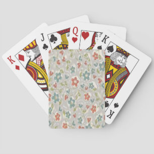 Blumen Spielkarten-Deck Spielkarten