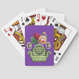 Blumen Spielkarten-Deck Spielkarten