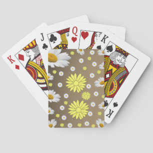 Blumen Spielkarten-Deck Spielkarten