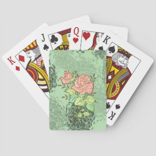 Blumen Spielkarten-Deck Spielkarten