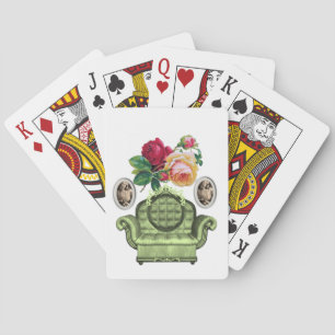 Blumen Spielkarten-Deck Spielkarten