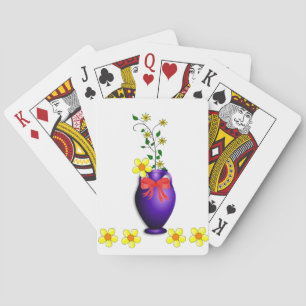 Blumen Spielkarten-Deck Spielkarten