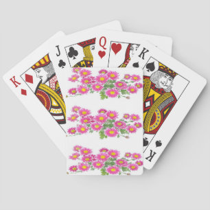 Blumen Spielkarten-Deck Spielkarten