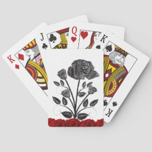 Blumen Spielkarten-Deck Spielkarten