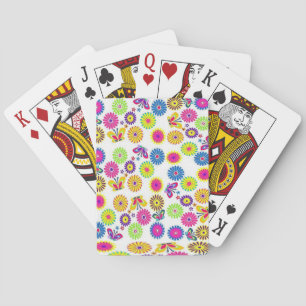 Blumen Spielkarten-Deck Spielkarten