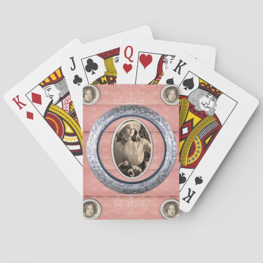 Blumen Spielkarten-Deck Spielkarten (Rückseite)