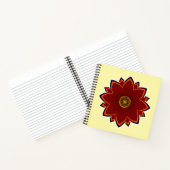 Blumen-Spiralbuch - Florales Design Notizblock (Innenseite)