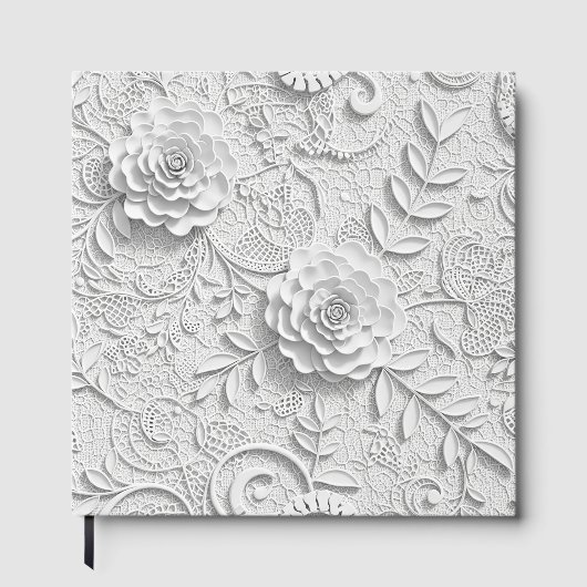 Blumen-Spitze Gästebuch (Vorderseite)