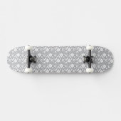 Blumen-Spitzenmuster Skateboard (Horizontal)