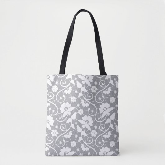 Blumen-Spitzenmuster Tasche (Vorderseite)